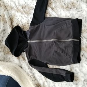 Boys hooded zip up sweatshirt